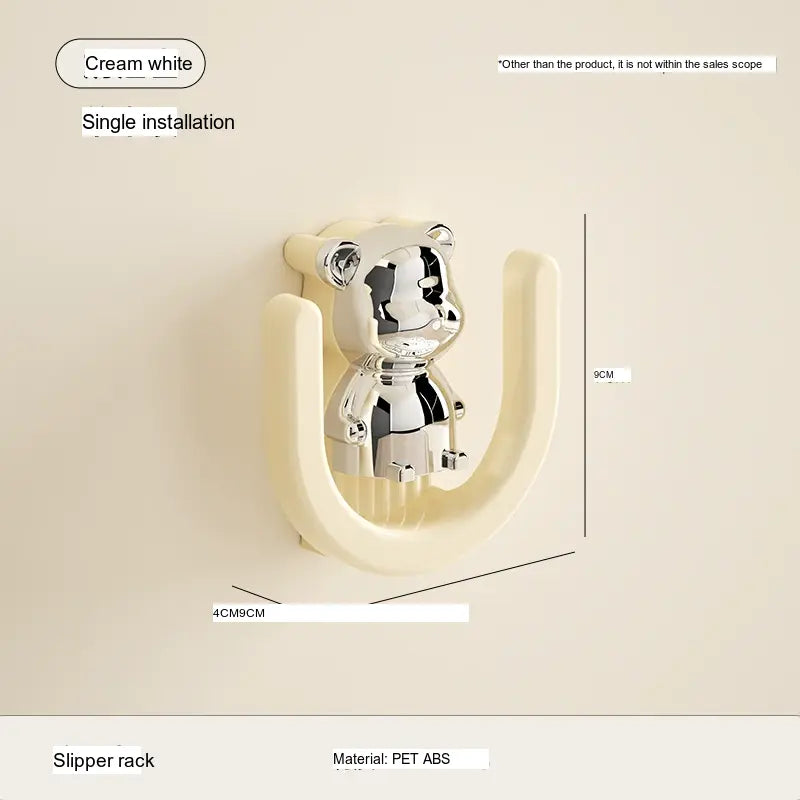 MANDELA Seraphina Versatile Space-Saving Bathroom Slipper Rack. from MANDELA