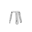 ROOMHOME Isolde Elegant Stainless Steel Dressing Stool from ROOMHOME