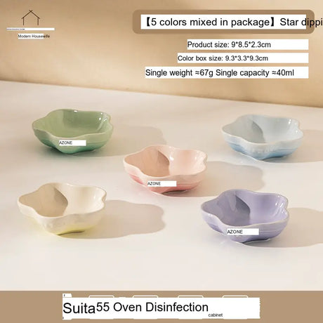 MH Alhambra Sofia Elegant Ceramic Dipping Plate. from MH