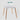 ABOUT WHITE Jisoo Elegant Solid Wood Reception Table from ABOUT WHITE