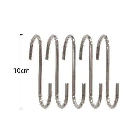 SM Zoe Stainless Steel S-Hook Clothing Rack from SM