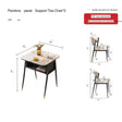 QUANMU Isolde Contemporary Light Luxury Balcony Table Set from QUANMU