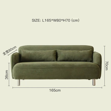 LAZYSPACE Nora Nordic Fabric Sofa from LAZYSPACE