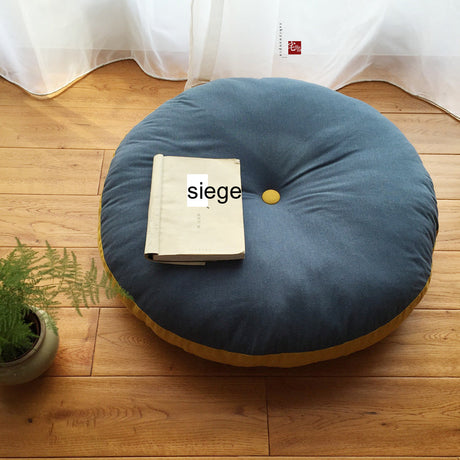 PAULOWNIA Akihiko Soft Cotton-Linen Yoga Seat Pillow from PAULOWNIA