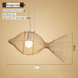 BOJI Harukaze Artistic Woven Ceiling Lamp from BOJI