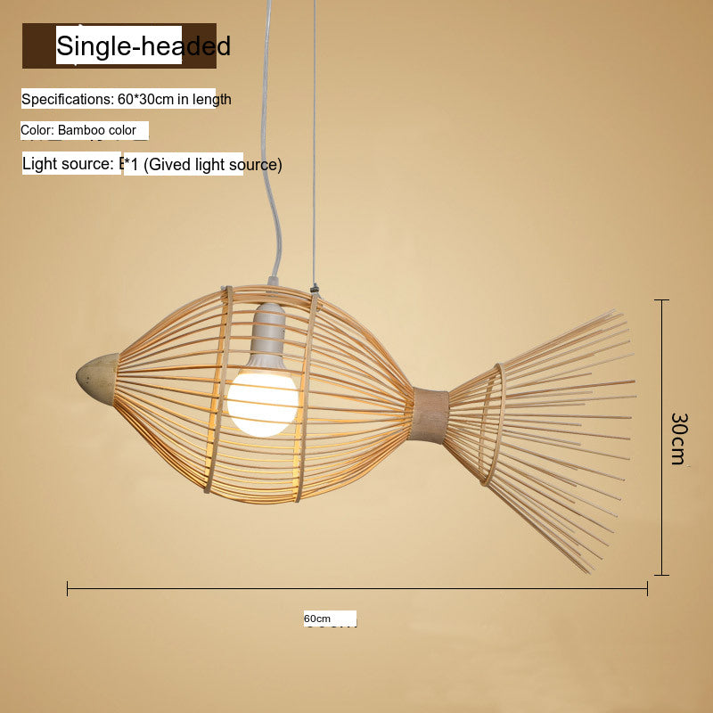 BOJI Harukaze Artistic Woven Ceiling Lamp from BOJI