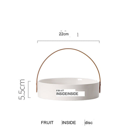 LIVETAI Breckenridge Luxurious Nordic Leather Coffee Table from LIVETAI