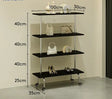 SM Liam Black Shoes and Clothing Stand from SM