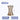 THOUGHTS Niamh Elegant Transparent Edge Designer Stool from THOUGHTS
