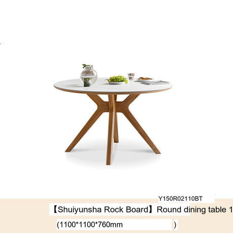 GENJI Haruki Elegant Oak Dining Set from GENJI