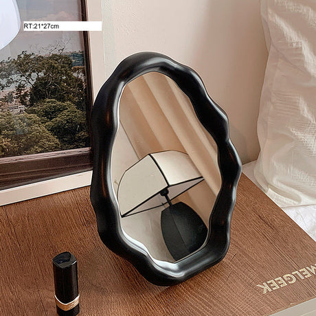 MI XIAOXIAO Amaya Elegant Compact Mirror - Standable Desktop Makeup Type from MI XIAOXIAO