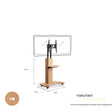 GENJI Arianne Versatile Solid Wood TV Stand from GENJI