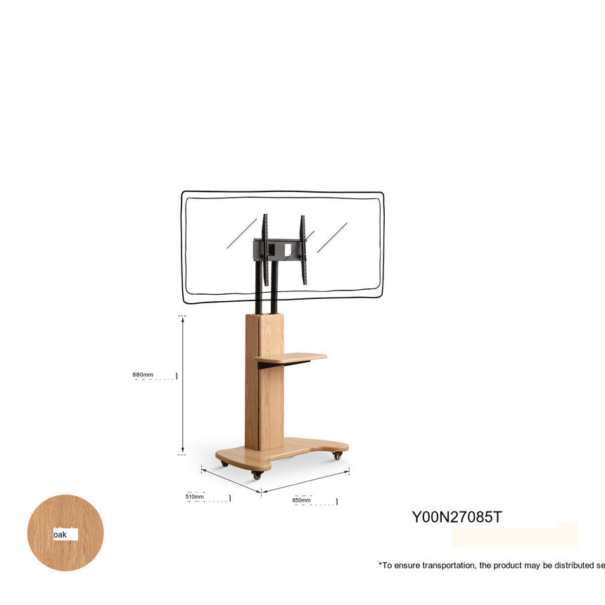 GENJI Arianne Versatile Solid Wood TV Stand from GENJI