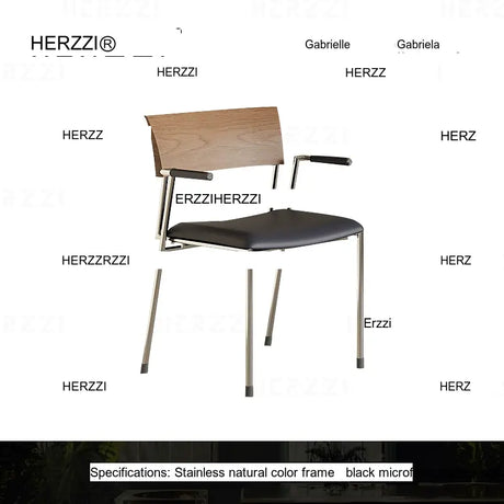 HERZZI Santiago Elegant Minimalist Reception Chair from HERZZI