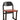 NIYE Isolde Vintage Sleek Solid Wood Dining Chair from NIYE