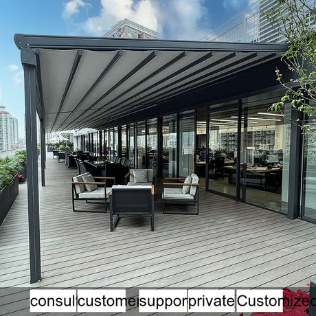 ZIYE Kallari Premium Folding Telescopic Balcony Shade from ZIYE