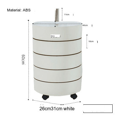 NIYE Santiago Elegant Space-Saving Rotating Storage Cabinet from NIYE