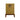 DISPLAY ASIANART Kaori Elegant Solid Wood Copper Surface Bedside Table from DISPLAY ASIANART