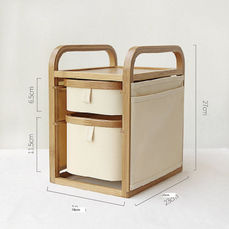 LIVETAI Alhambra Double-Layer Cosmetic Storage Box. from LIVETAI