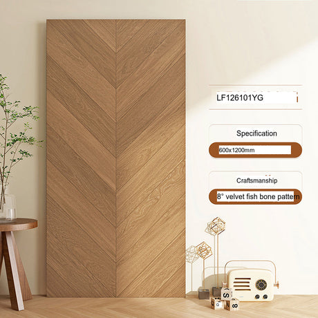 LOFTWELL Amara Softlight Velvet Grain Wood Tile from LOFTWELL