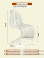 NIYE Alborz Sleek Modern Acrylic High Chair from NIYE