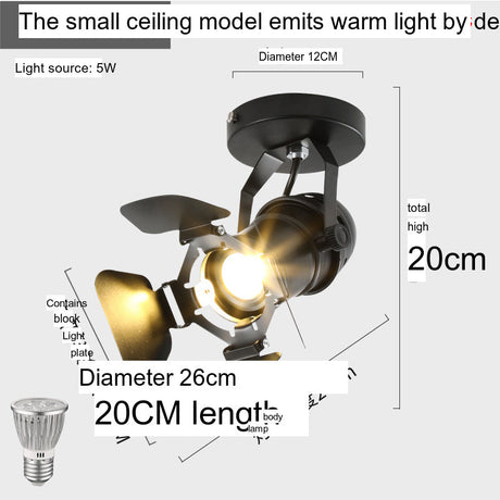 MODENG Spotlight Industrial Retro Ceiling Bar Light from MODENG