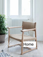 GENJI Yamanashi Rustic Elegant Rattan Leisure Chair from GENJI