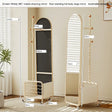 ABOUT WHITE Elowen Chic Integrated Floor Mirror Storage from ABOUT WHITE