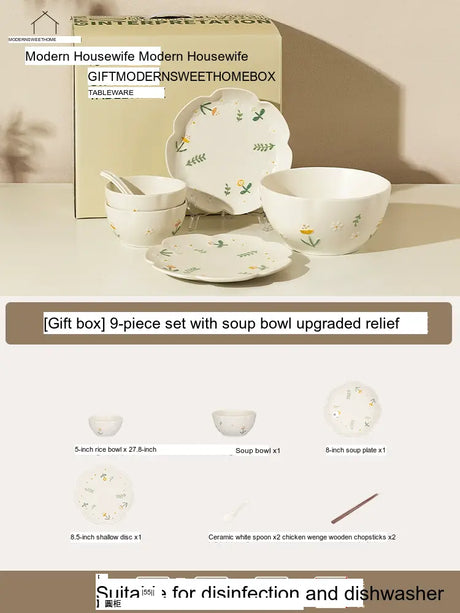 MH Elowen Vibrant Ceramic Chopstick Set from MH