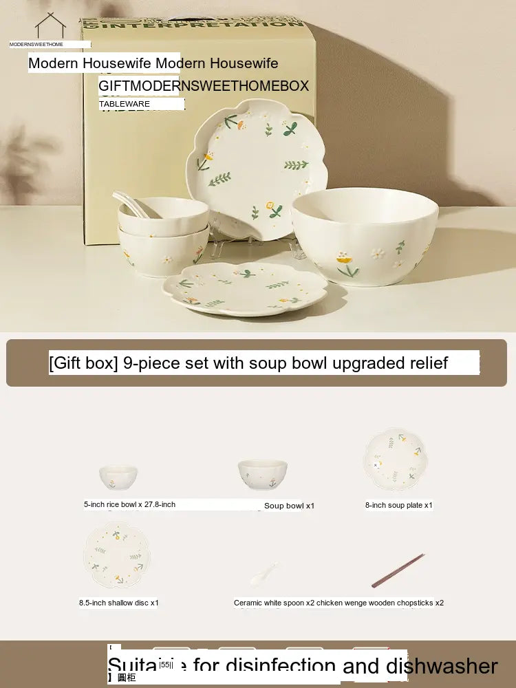 MH Elowen Vibrant Ceramic Chopstick Set from MH