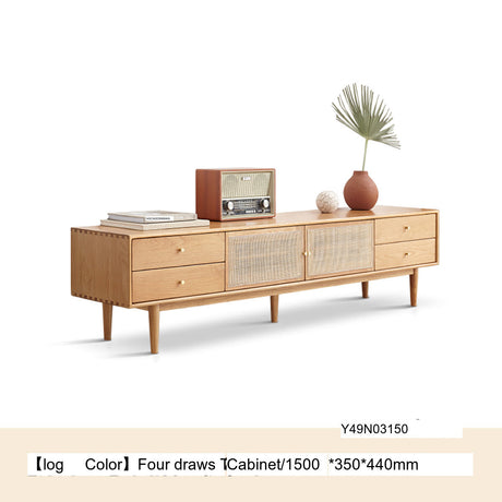 GENJI Haruki Minimalist Oak TV Cabinet from GENJI