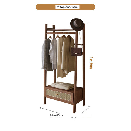 RATTAN CRAFTSMAN Wooden Hanger Japanese Storage from RATTAN CRAFTSMAN