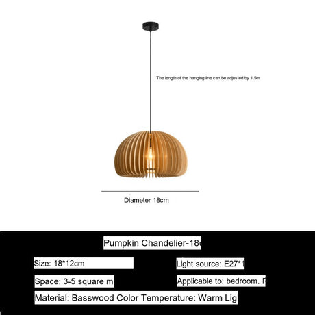 BOJI Takumi Rustic Elegant Wooden Ceiling Lamp from BOJI