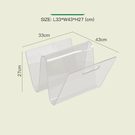 LAZYSPACE Amelia Magazine Storage Shelf from LAZYSPACE