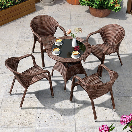 ZIYE Marisol Elegant Patio Set - Garden Chair & Table Combination from ZIYE