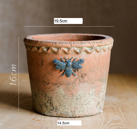 JUHAN Aisling Elegant Retro Ellipse Flowerpot from JUHAN