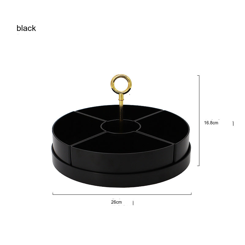 EPIUS Thimbu Elegant Four-Compartment Snack Plate from EPIUS