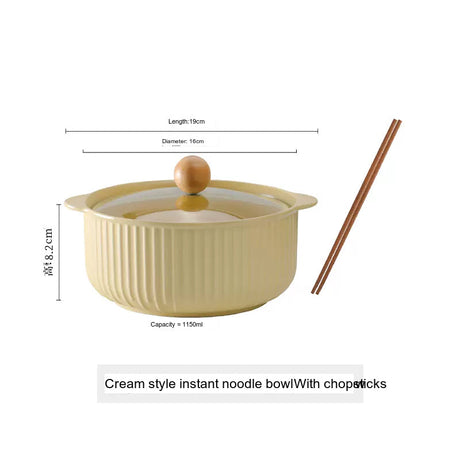 MOSE Double-Ear Instant Noodle Bowl from MOSE