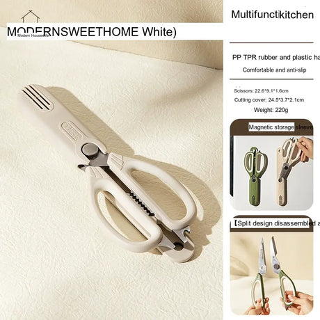 MH Takayuki Versatile Stainless Steel Kitchen Scissors from MH