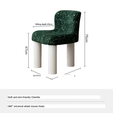 SOOGOOD Elowen Scandinavian Design Wool Dining Chair from SOOGOOD