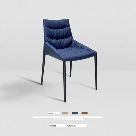 MOXER Aranella Sleek Contemporary Leather Dining Chair from MOXER