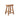 BAIYA SHUNAN Kazuki Elegant Pine Wood Tall Stool from BAIYA SHUNAN