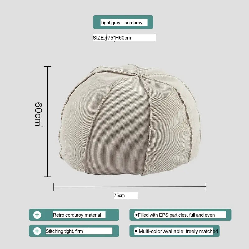 ABOUT WHITE Mistral Cozy Minimalist Tatami Chair from ABOUT WHITE