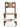 GENJI Aeliana Nordic Retro Design Solid Wood Dining Chair from GENJI