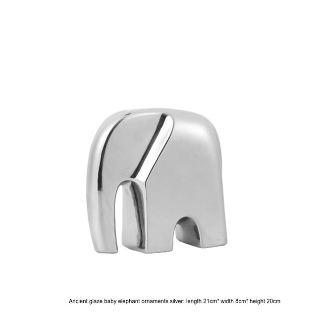 VAVINCI Araceli Whimsical Abstract Elephant Decorative Ornament from VAVINCI