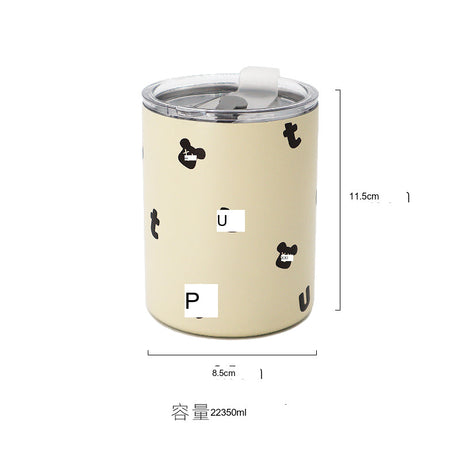 EPIUS Lysandra Elegant Steel Belt Glass Straw from EPIUS