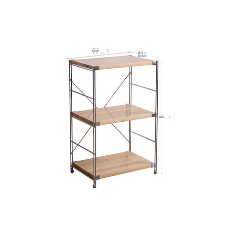 BAIYA SHUNAN Haruki Elegant Wooden Multilayer Storage Rack from BAIYA SHUNAN