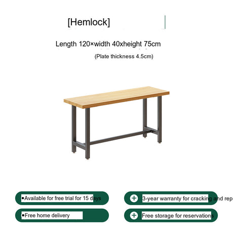 WEIMEI Aislinn Modern Square Narrow Table & Chair Set from WEIMEI