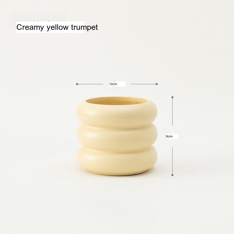 EPIUS Selene Decorative Multi-Function Ceramic Pot Storage Box from EPIUS