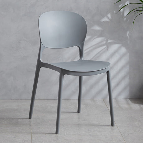 A&D Callidora Minimalist Durable Plastic Dining Chair from A&D